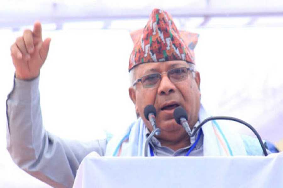 ओलीको राजीनामाले मात्र पार्टी नयाँ एकताले अघि बढ्छः माधव नेपाल