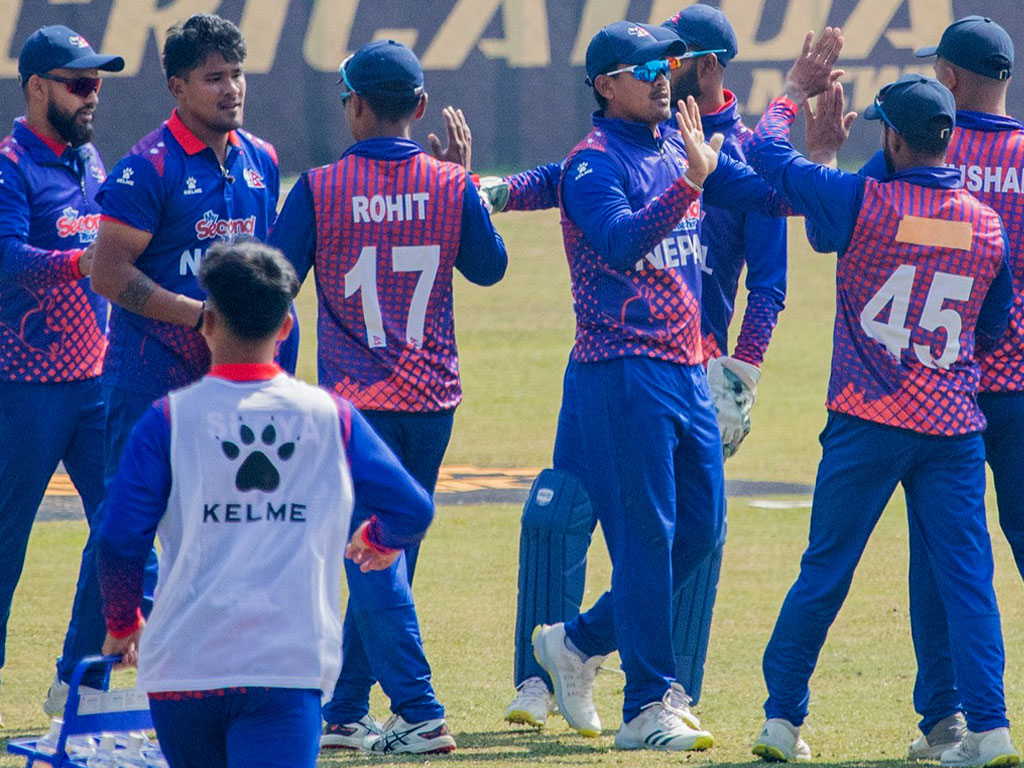 एसीसी प्रिमियर कपः कतारलाई ६८ रनले हराउँदै  नेपाल बन्यो समूह विजेता